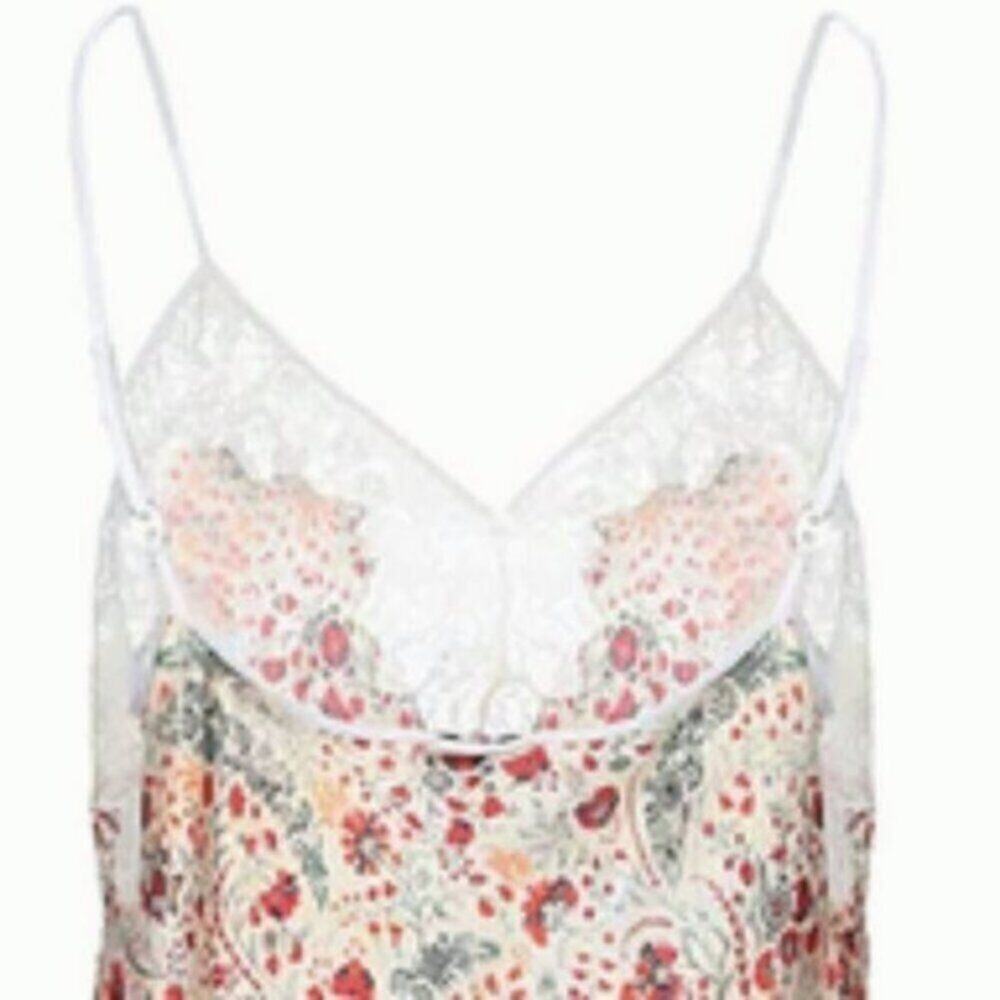 Paco Rabanne Floral Cami multi colored Size 6 - Picture 3 of 9